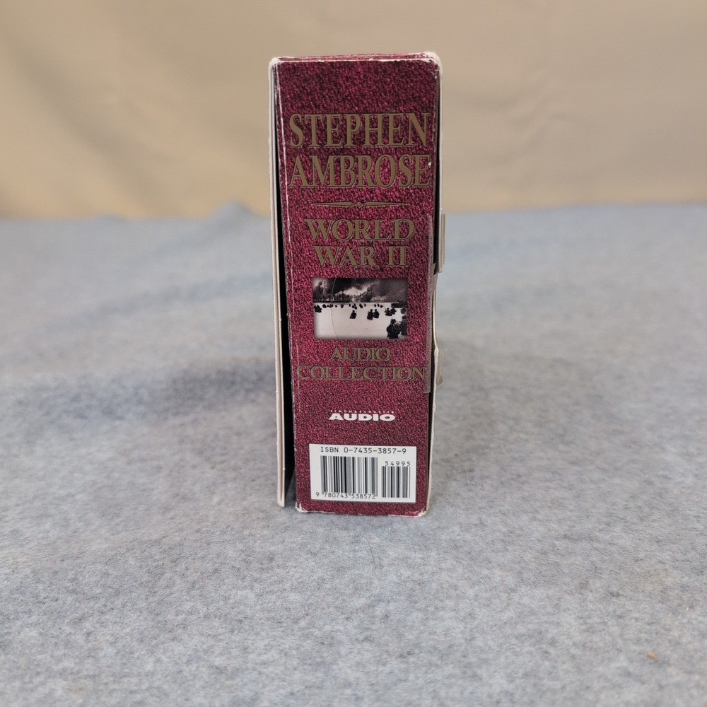 Stephen Ambrose World War II Audio Books Band of Brothers D-Day WWII Box Set - Picture 3 of 4